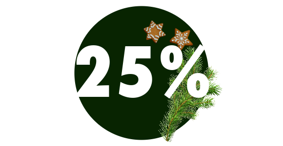 25% rabat