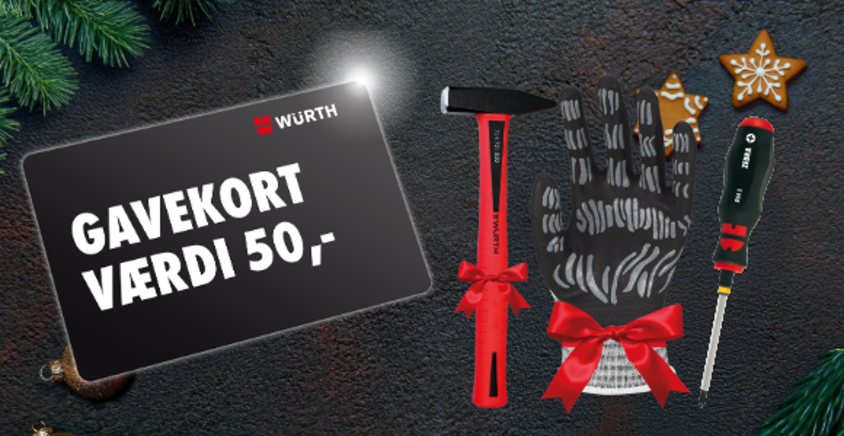 Ekstra chancen - få et gavekort på 50 kr.