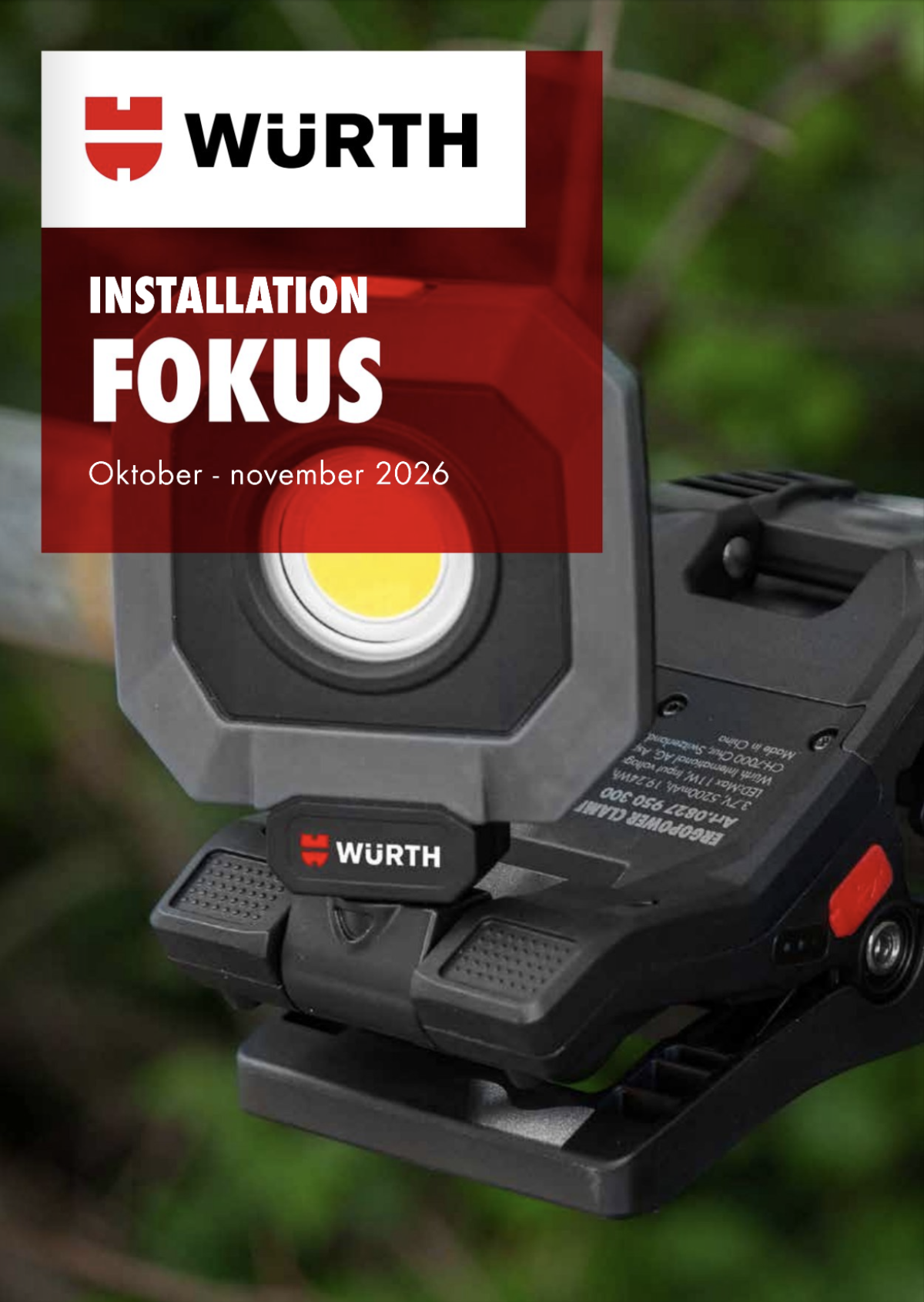 Installation fokus
