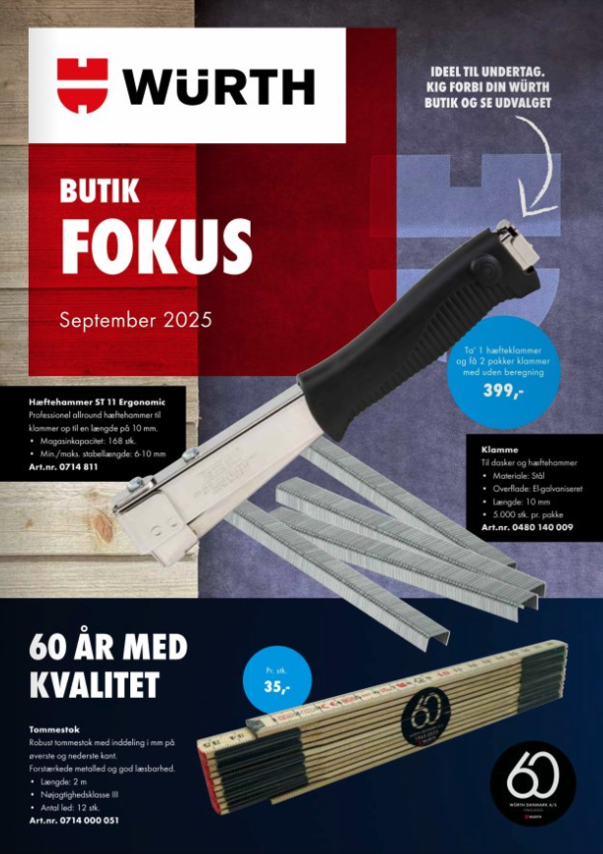Butik fokus