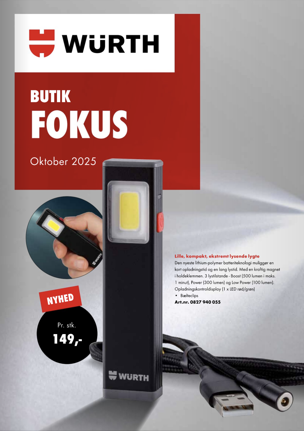 Butik fokus